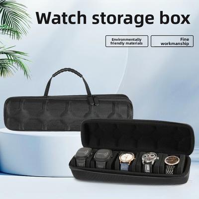 1pcs 5 Card Slot Watch Storage Box Portable Watch Storage Box Multi-functional Watch Storage Box Collection Display Stand
