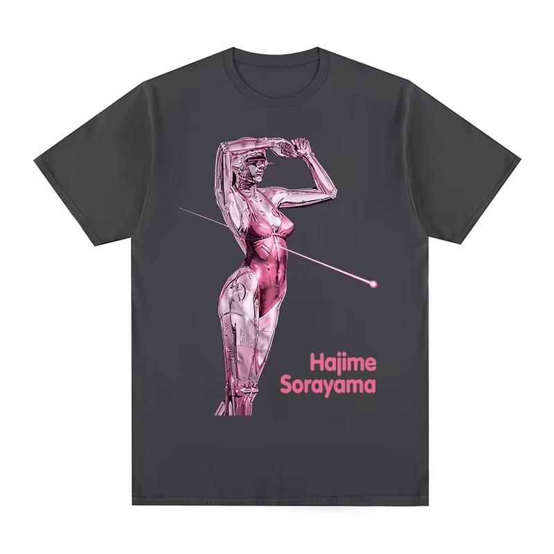 2026 New Hajime Sorayama XO Concert Graphic‑Print Unisex Short‑Sleeve T‑Shirt, Pop‑Music Street‑Style Casual Summer Top