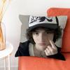 FFinn Wolfhard Mike Stranger Pillow Case Plush Fabric Soft DoubleSided Printed Sofa Warm Winter Home Gift Cushion Cover