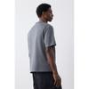 H M Loose FiT T sHirT Dark Grey