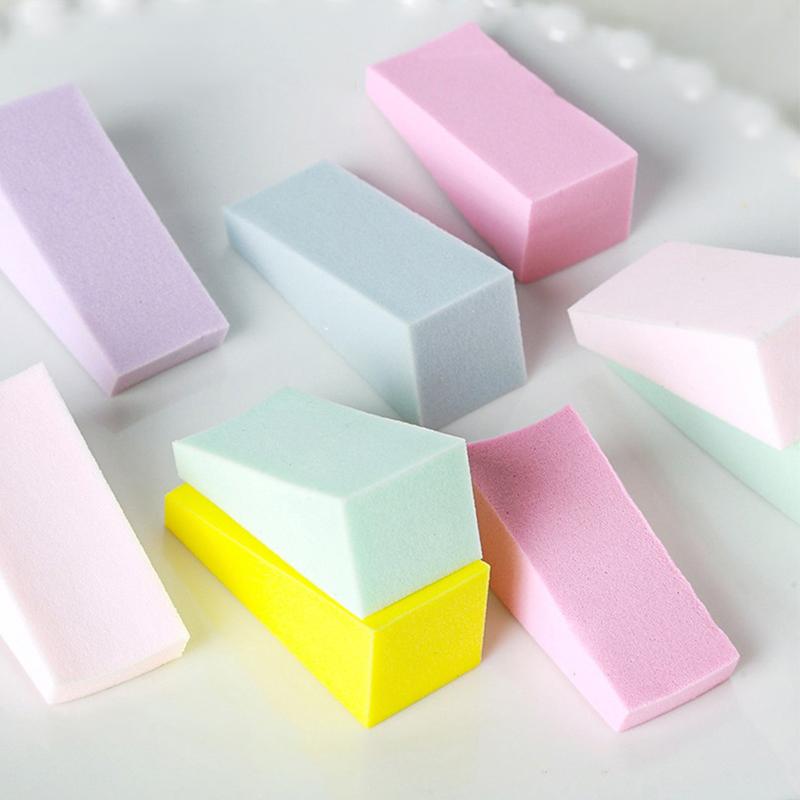 10 Pcs Nail Gradient Sponge Triangle Soft Ombre Tools Diy Gel Polish Painting Foams Color Shadow Manicure Nail Accessories