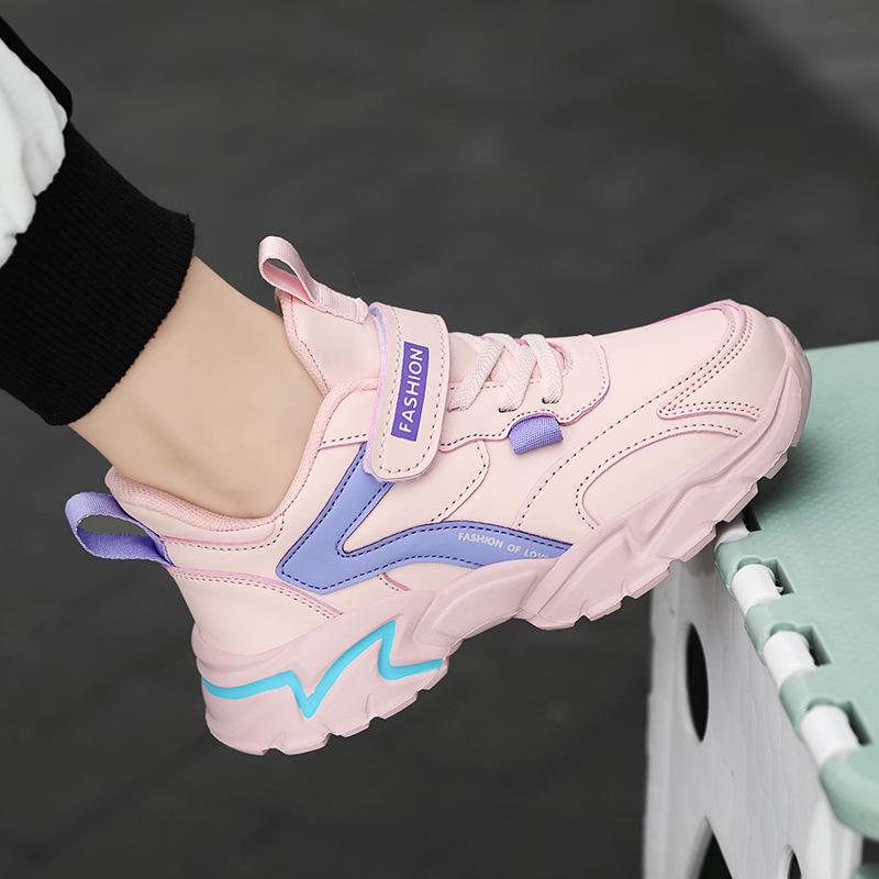 Boys' 2025 Autumn Mesh Breathable Non-slip Sports Shoes with Soft Soles for Big and Middle Kids