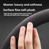 Suede Car Steering Wheel Cover for Citroen C4X C5X C5 Aircross e-Berlingo C4 Cactus 2021 2022 2023 2024 Auto Interior Accessory ZH1