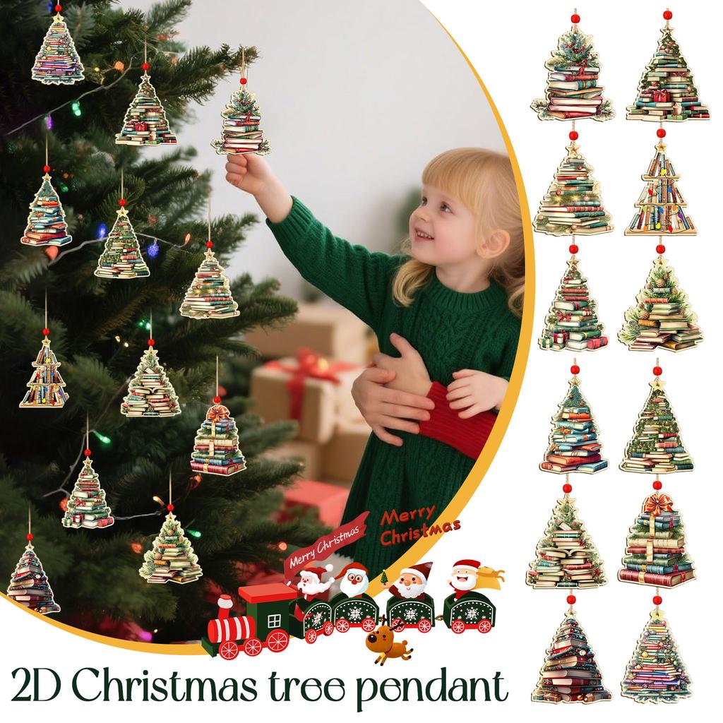Christmas Decoration Pendant Christmas Tree Tag Theme Party Crafts Ornament