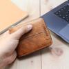 Men's Korean-Style Fashion Wallet: Classic, Large-Capacity, Multi-Card, Horizontal Zipper Design