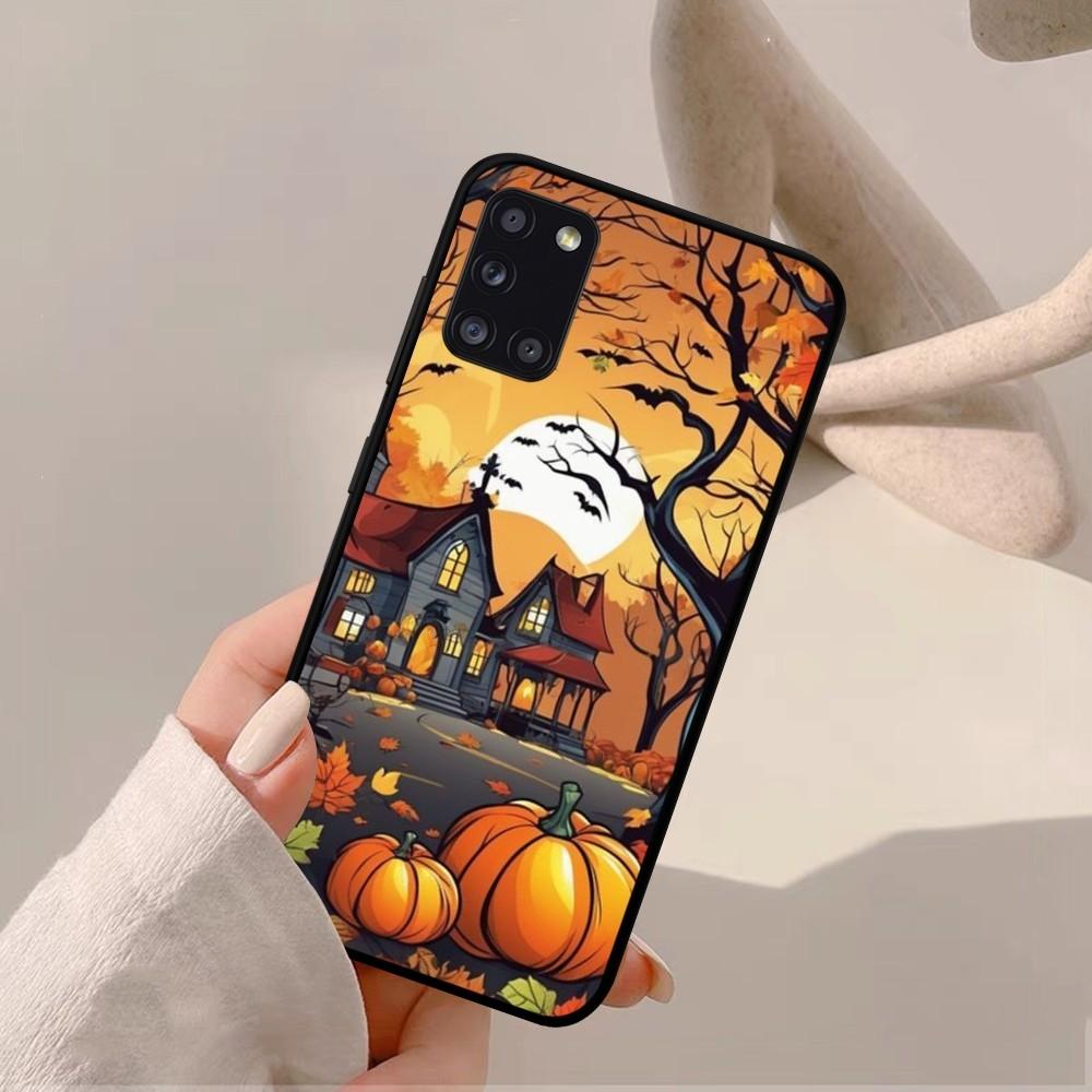 Pumpkin Happy Fall Autumn Phone Case For Samsung A 10 11 12 13 20 21 22 30 31 32 40 51 52 53 70 71 72 73 91 13 Shell