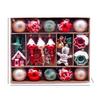Christmas Decorations, Painted Christmas Balls Set, Christmas Tree Pendant,45pcs,christmas Tree Decorations
