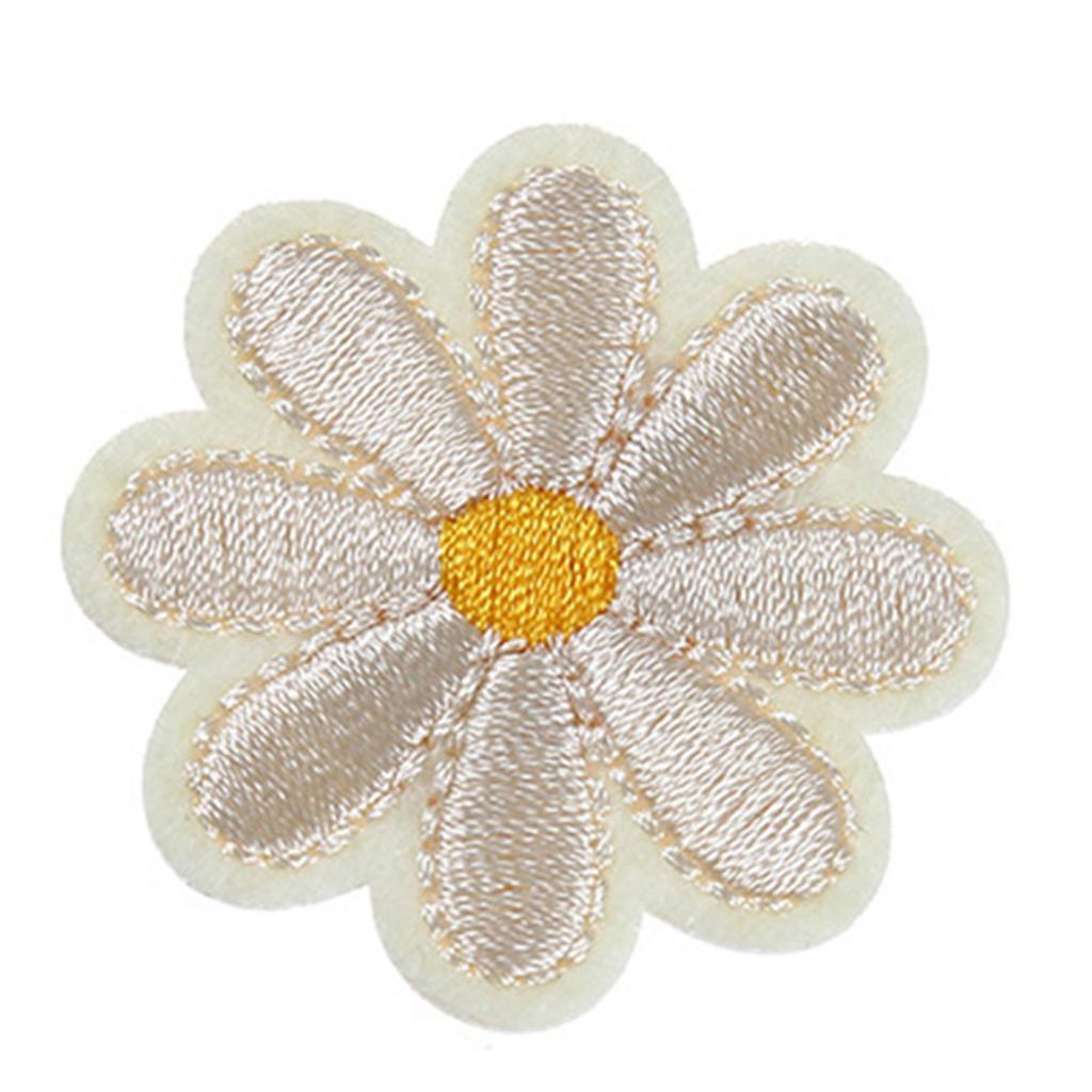 28Pieces Embroidered Flower Applique Patches Iron On Flower Patches for Kid Clothing Jeans Jackets Hat Embellishment