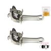 EDP703-1 2 Pieces Rear Left AND Right Door Hinge Stop Check Strap Limiter for Vauxhall Opel Vectra B 1995-2002 5160229