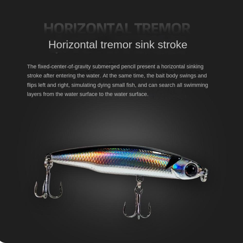 VMC Treble Hook Bass Fishing Lure 5g 11.5g Minnow Swimbait 2025 Pencil Lure Outdoor Sports