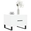 VidaXL Coffee Tables 2 Pcs White 50x50x40 Cm Engineered Wood 829445