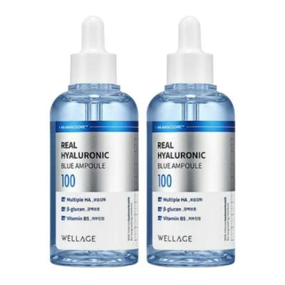 Real Hyaluronic Blue 100 Ampulle Doppelset (75 ml + 75 ml)