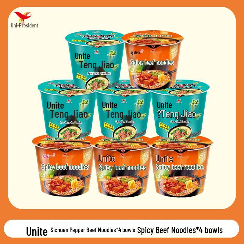 Uni-President Mixed Flavor Cup Noodles