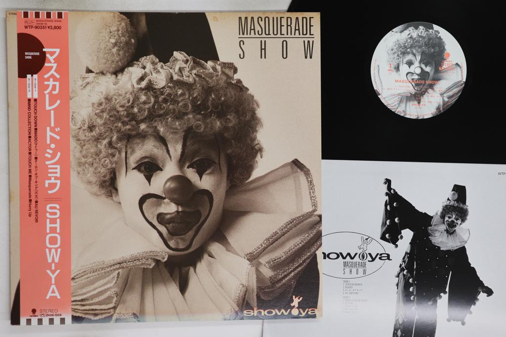 LP Record SHOW-YA - Masquerade Show WTP90351 EASTWORLD 1985 Japan Obi Japanese Pop/Rock Used