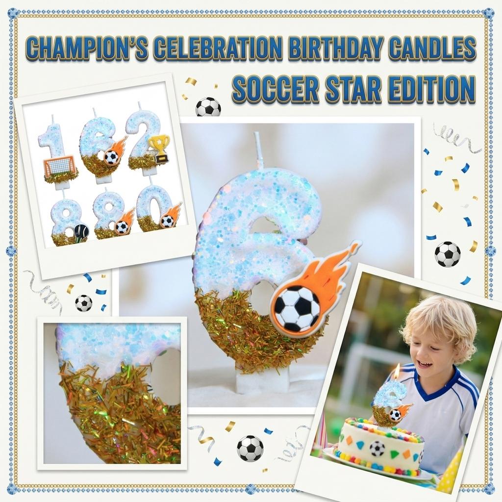 Fashion Cartoon Creative Birthday Candles Party Digital Candles