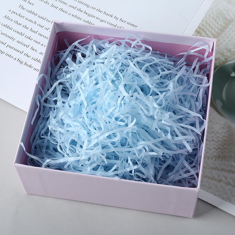 Raffia Shredded Paper Filler for Wedding Candy Boxes - Multiple Colors, 1kg