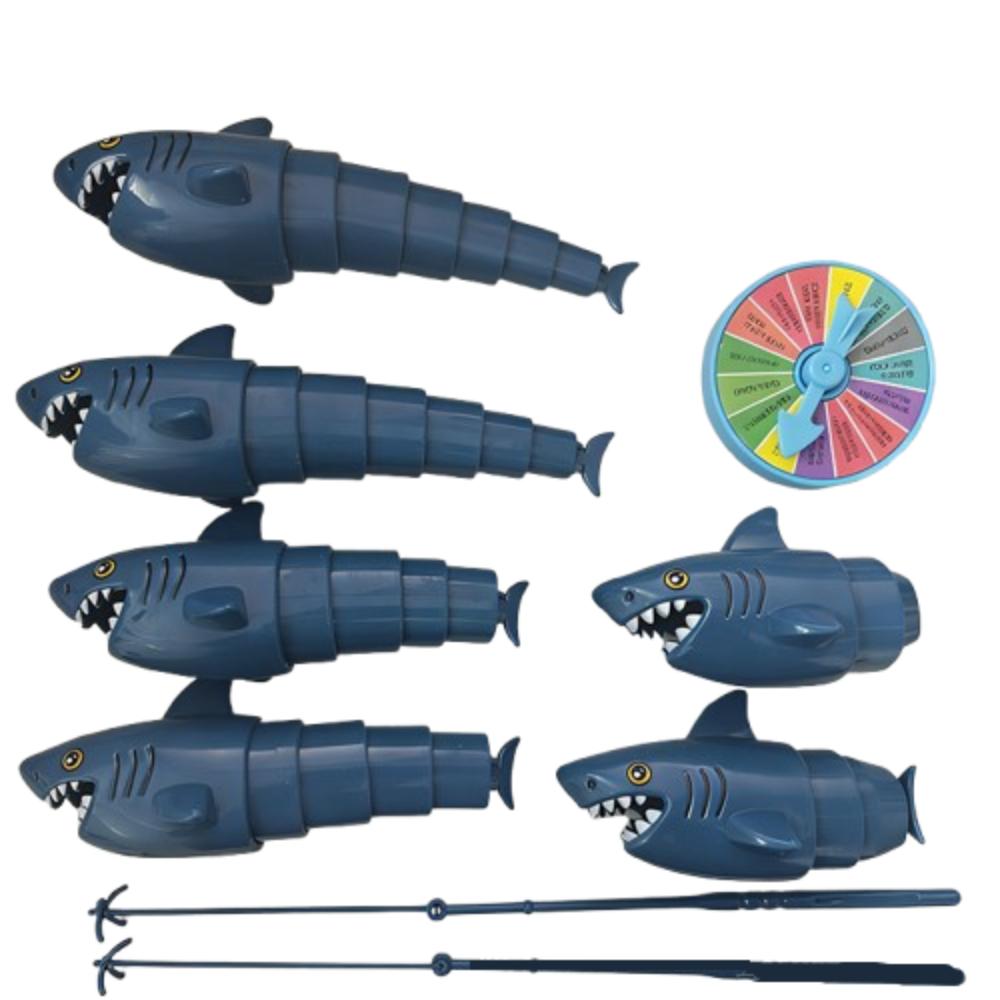 

Magnetic Electric Shark Fishing Toy Set Fishing Rod Magnetic Fishing Game Toys Toddler Toys
