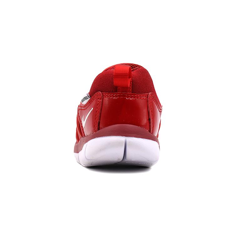 Nike Dynamo Free Abrasion Resistant Low Top Toddler Shoes White Red Infant And Toddler 343938-621