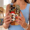 Funny Cartoon Holiday Phone Shell For iPhone 16 15 14 13 12 Pro Max, Unique Christmas Gift