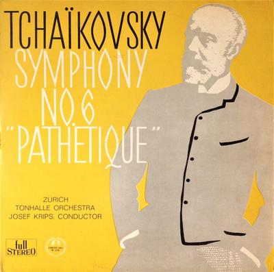 Disque vinyle ORCHESTRE DE LA TONHALLE DE ZURICH DIRIGÉ - Symphonie n° de Tchaïkovski. 6 po B min M2216 Salle de Concert - Japon Classique Occasion