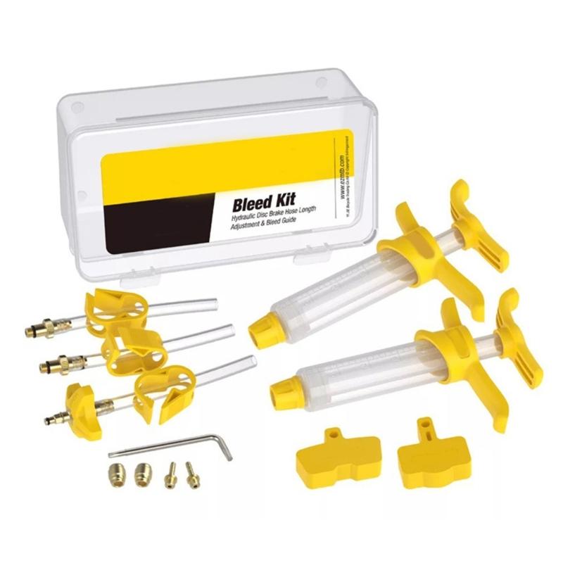 Bicycles Hydraulic Disc Brake Oil Bleed Kits Bikes Mineral Oil Hydraulic Disc Professional Tool Set Bike Repair Tool