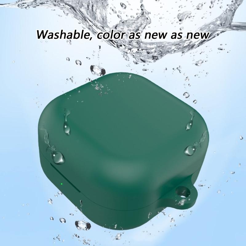 Soft Silicone Case Cover for Buds 4/4P Earbuds Case Secure Grip Easy Access Scratches Resistant Housing Skin