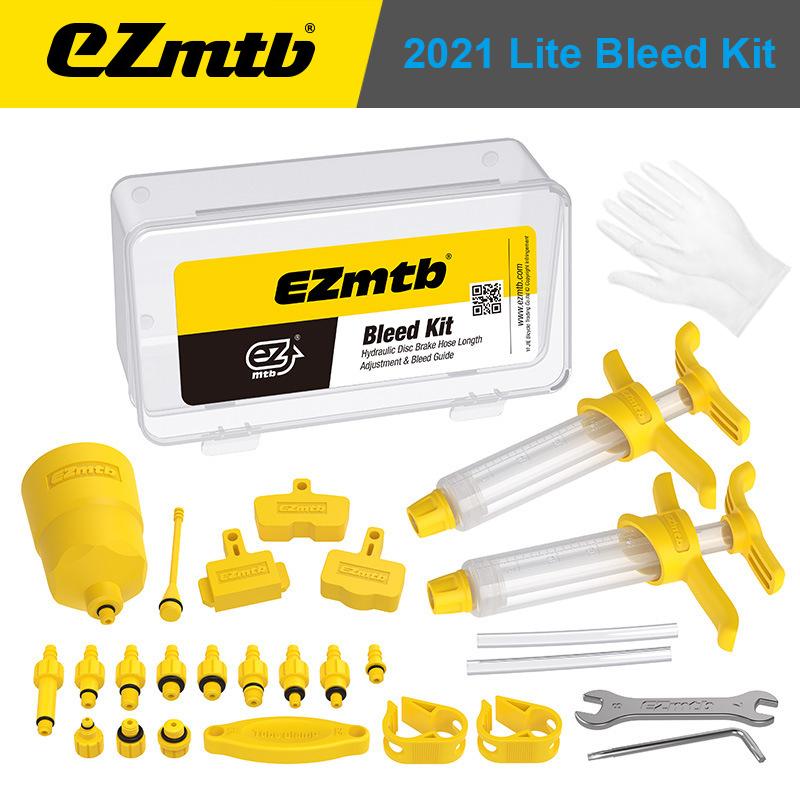 

Ezmtb 2023 Pro 2024 Lite MTB Road Bicycle Hydraulic Disc Brake Oil Bleed Kit Tools For SHIMANO SRAM Avid Bike Brake Repair Tool 2021 Lite