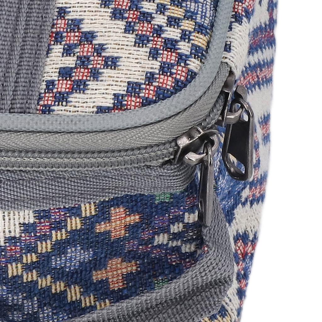 Camping Utensils Storage Bag Large Capacity Detachable Double   National   Tableware Bag with Handle for Outdoor