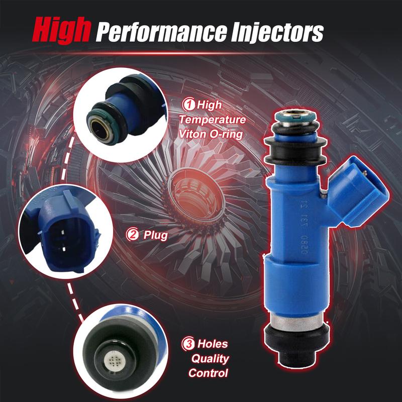 4 ΤΕΜ. Μπεκ Καυσίμου Για Subaru Impreza Forester Legacy WRX STI 2.5L EJ20 EJ25 EJ255 EJ257 16611AA720 16611-AA720