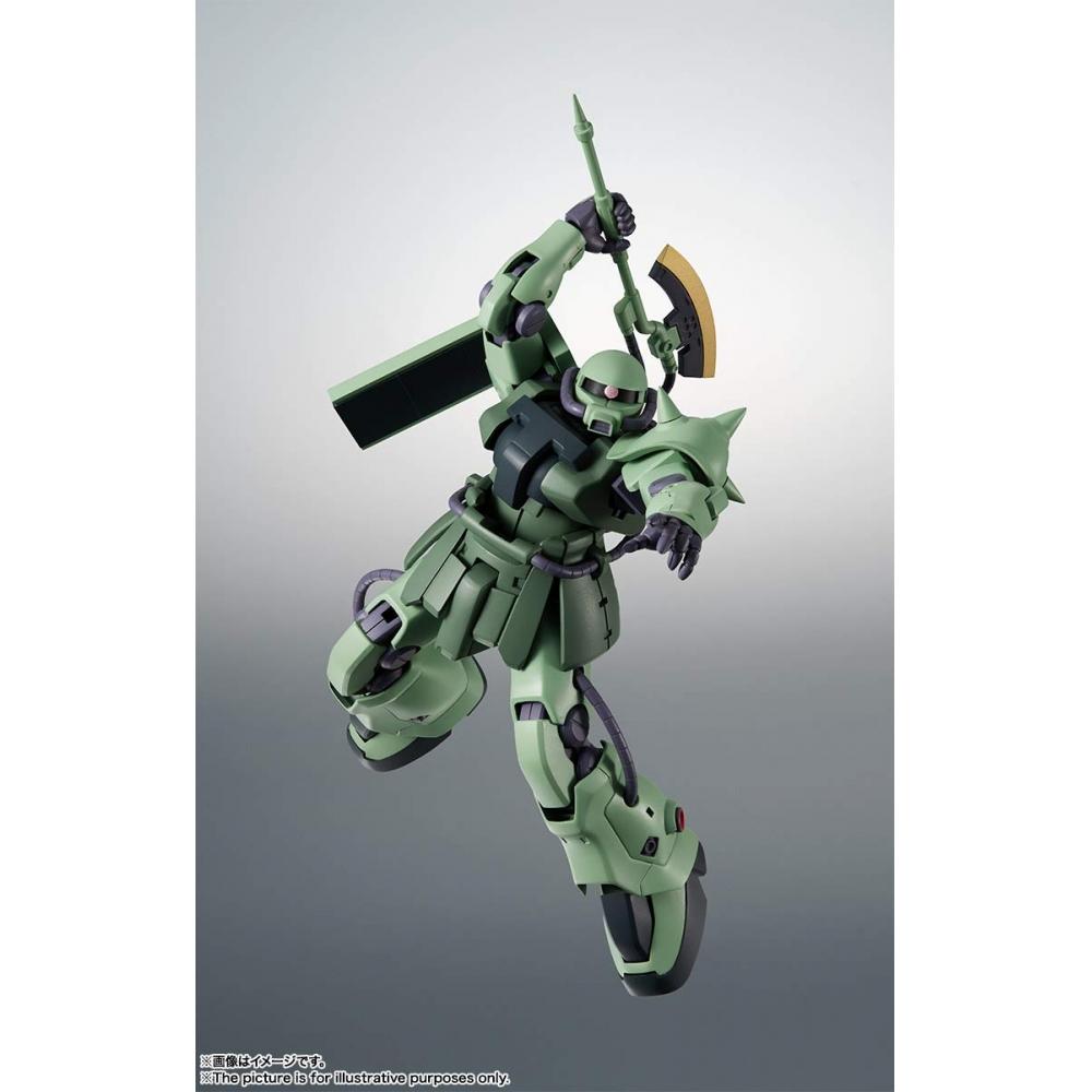 ROBOT Spirits Mobile Suit Gundam 0083 [SIDE MS] MS-06F-2 Zaku IIF tip 2 ver.. ANIME. Aproximativ. Figurină mobilă vopsită ABS&PVC de 125 mm
