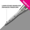 Target Darts Swiss Storm ONYX Dart Points of Replacement Steel Dart Points (Set 3) 26mm/30mm/35mm - Silver/Gold/Black (35mm, Silver)