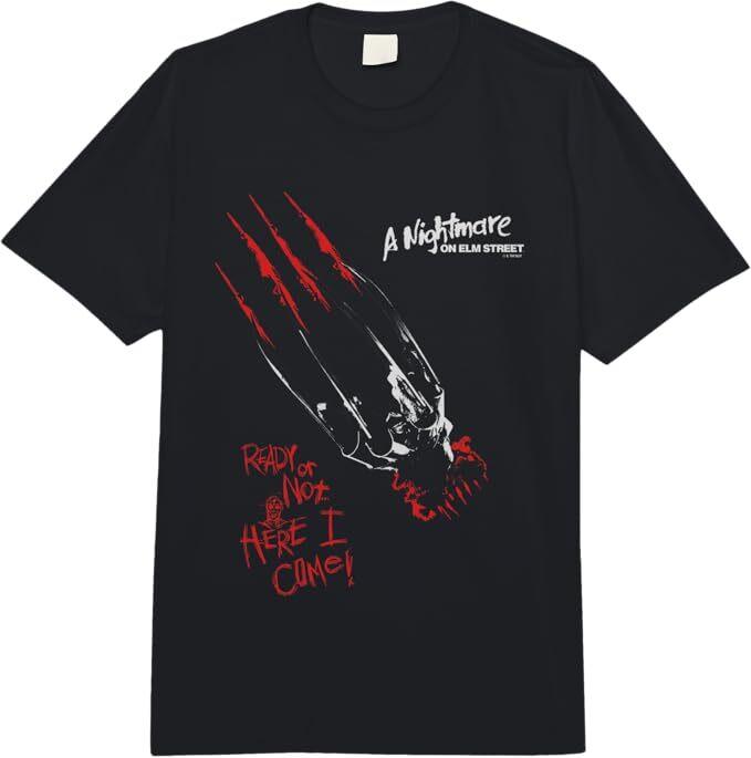 26 Horror Movie A Nightmare Of Elm Street 4: Dream Master Here I Come! New Unisex T-Shirt M