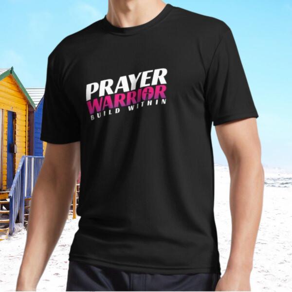 

New Prayer Warrior Build Within (dark mode) – Active T-Shirt Funny Size S - 5XL M