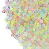 Glowing Stone 3mm-5mm Luminous Gravel Accessories DIY Craft Materials Versatile for Fairy Garden Decoration Smooth Surface