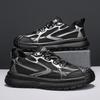 Men's Shoes Summer Breathable Mesh Trend Versatile Platform Shoes Fashion Classic Hong Kong Style Trendy Men Internet Celebrity Street Dad Shoes