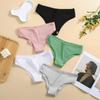 Cotton Panties Women's Comfortable Briefs Waffle Style Underwear Female S-XL Soft Underpants Ladies Panties