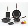 Authentic Iron Omelet Induction Gas All Heat No Preheating Wooden Made in Japan [Tsubame-Sanjo] Pan, 15cm, Compatible, Compatible, Sources, Required,