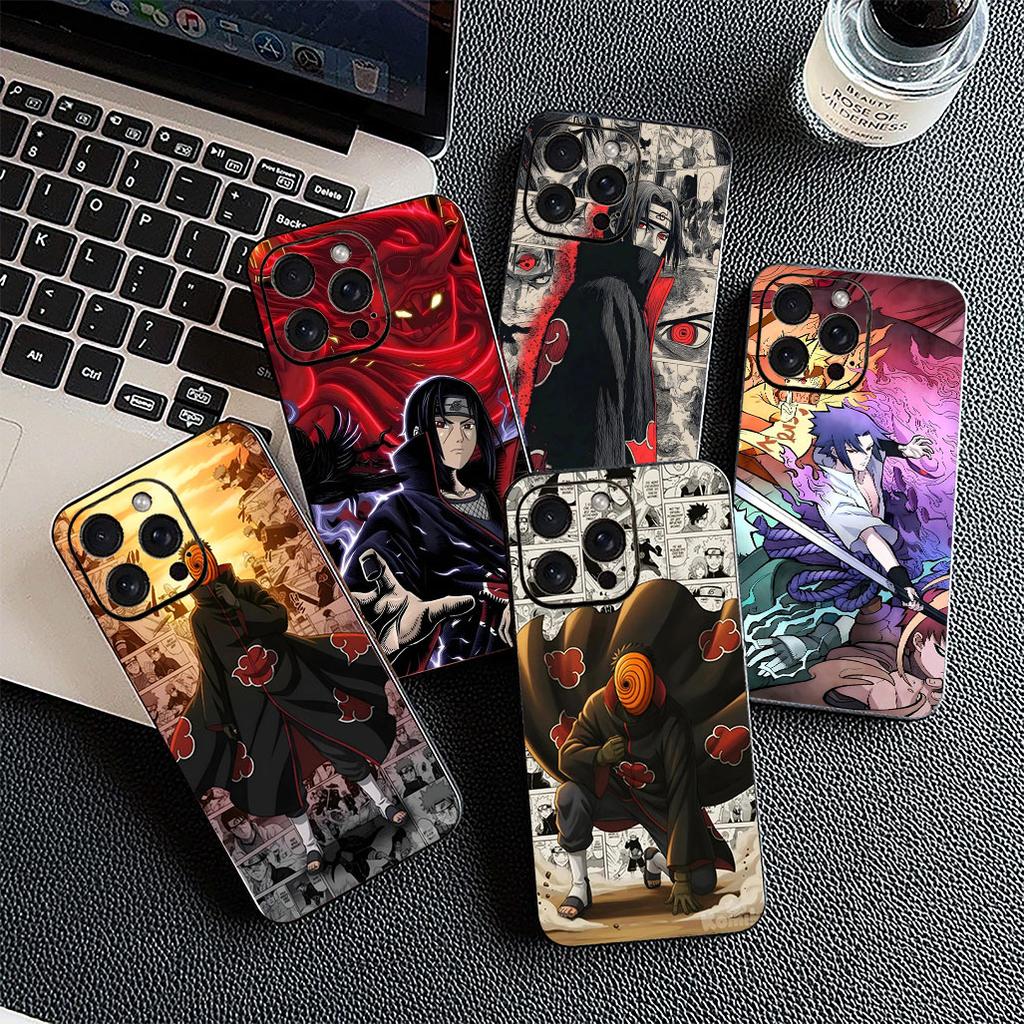 Tobi Obito Narutos Uchiha Sasuke Itachi Phone Case for Samsung Galaxy S20 S22 S21 FE Ultra Plus A07 A17 A15 A16 A25 A57 A37