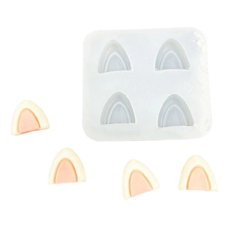 Easy Clean Miniature Ear Silicone Molds For Realistic Jewelry Accessories