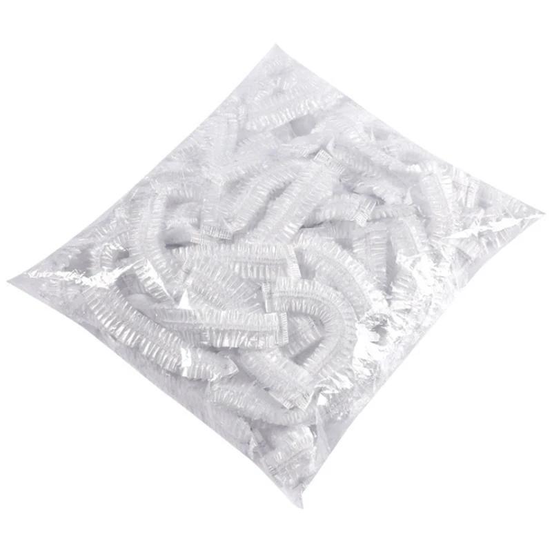 100Pcs Disposable Plastic Wrap Fresh-Keeping Film Cover Bowl Covers Bag Food Fresh Seal Dust-Proof Vacuum Bag Kitchen Accessorie