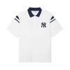 New MLB Polo Shirts Unisex Ivory 3APQV0143-50IVS