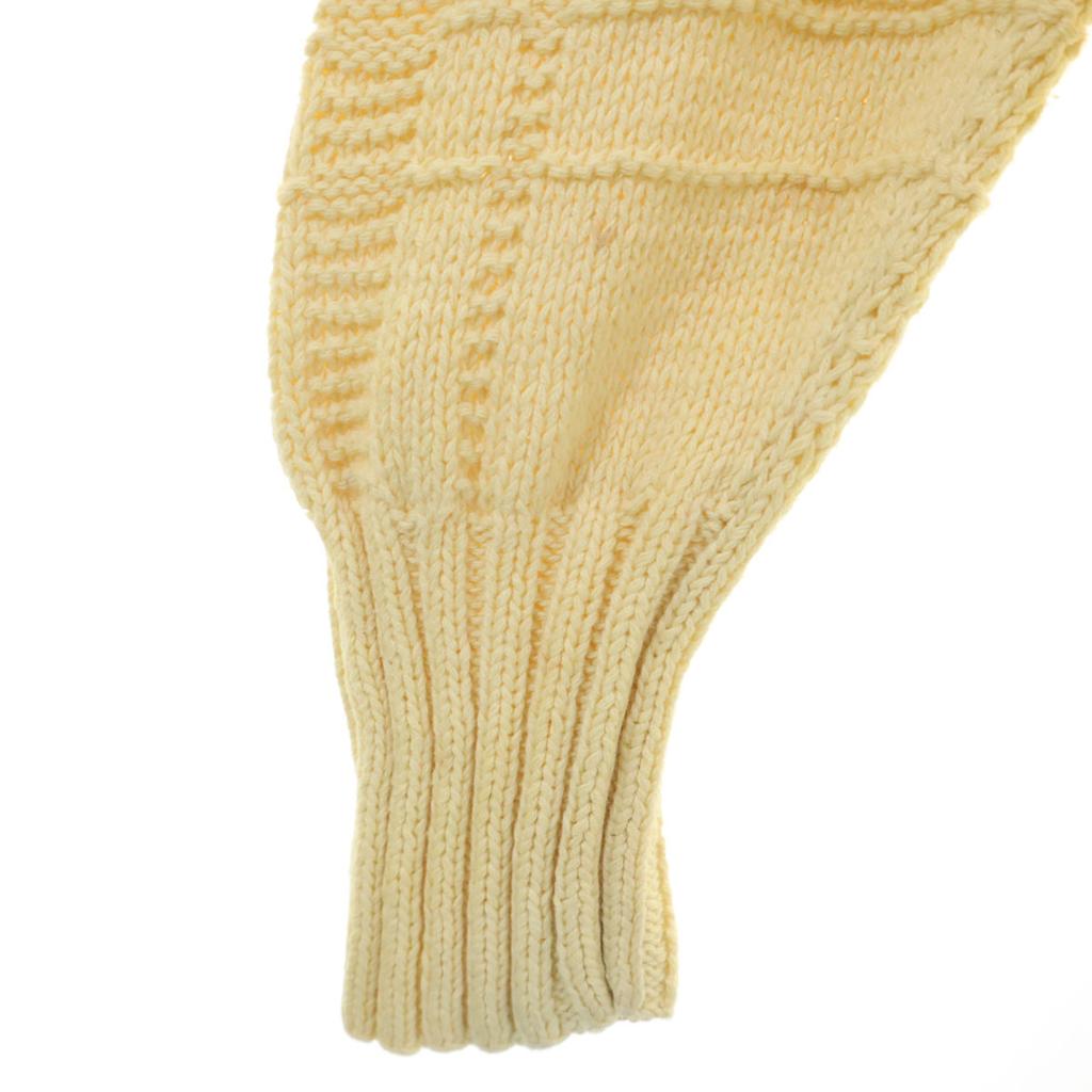 Polo by Ralph Lauren 90s Old Hand Knit Argyle Pattern Long Sleeve V Neck Knit Men's Used