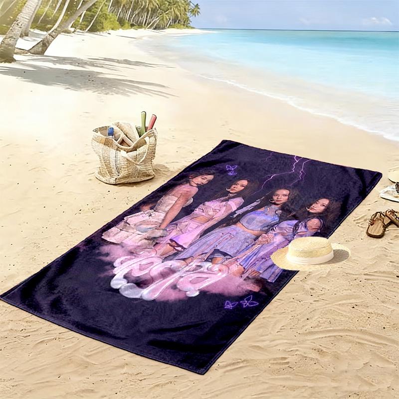 Aespa Ciselle: Mystical Harmony Beach Towel Portable for Travel Outdoor Camping Swim Seaside Outdoor Pool Towel Fashion Comfort Beach Towel Beach