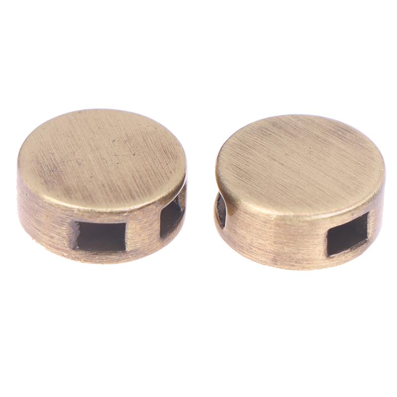 

2 шт. Винтажные аксессуары для блокнота путешественника, металлическая пряжка на веревке, декоративный инструмент для DIY, высококачественная ретро-подвеска, канцелярские товары золотой