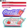 KACO×Coca-Cola MELLOW EF Fountain Pen – Retro Bottle Design,Smooth Writing&Built-in Ink Cartridge For School Office Useful Tools