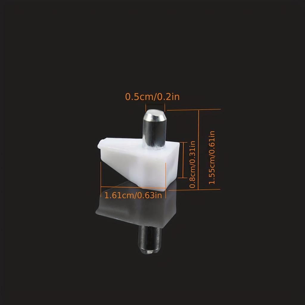 140 Pcs Transparent Laminate Support Baffle Nails - Ideal for Cabinet Laminate Support & Furniture Hardware Assembly