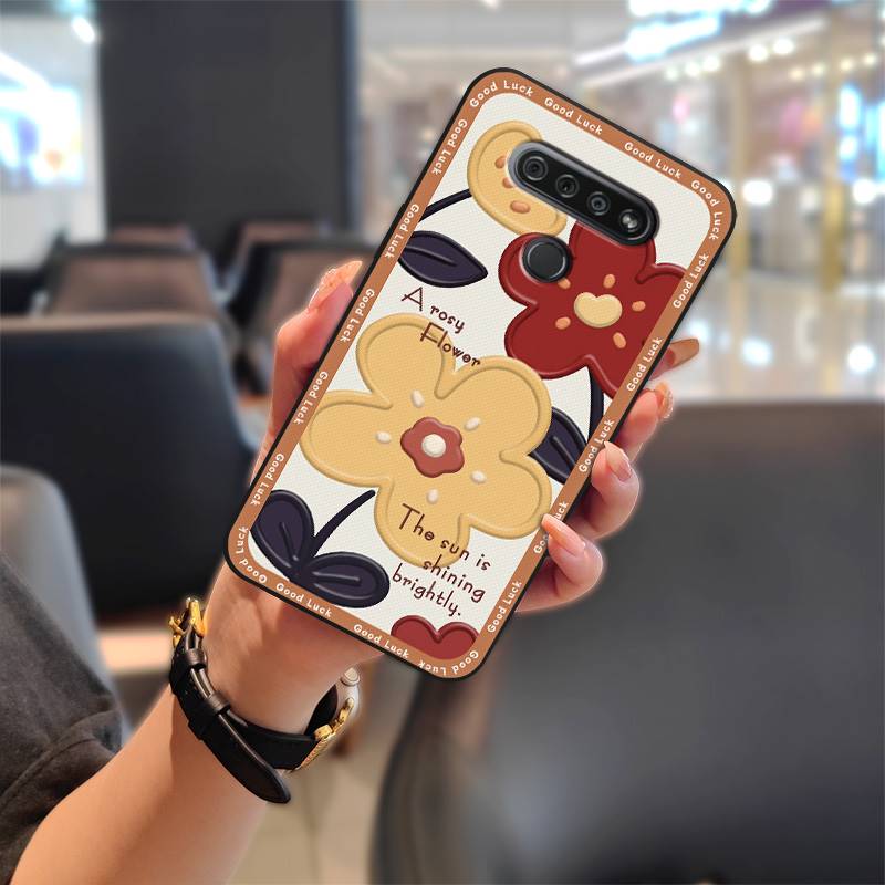 

Милый защитный чехол для телефона LG K51/Reflect/L555DL, водонепроницаемый, антипылевой, задняя крышка, мультяшный модный дизайн, прочный, ТПУ LG K51/Reflect/L555DL