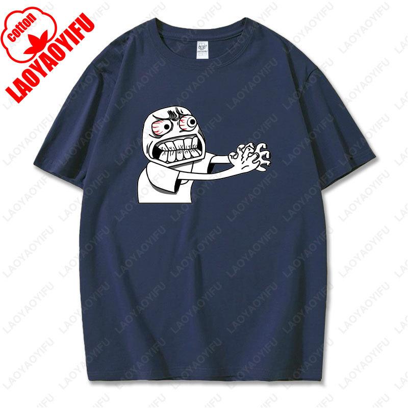 DERP Fitted Tees Iconic 2010s Scene Webcore Rage Comic Unisex Tops Simple Casual Cute Unique Clothing Novelty Commuter Tshirt