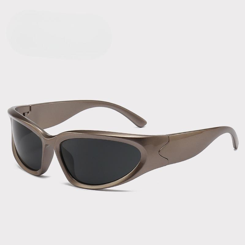 

920 Steampunk Cycling Sunglasses for Men Women - Futuristic Vintage Goggles with PC Lens for Outdoor Sports & Fashion 512362 as shown