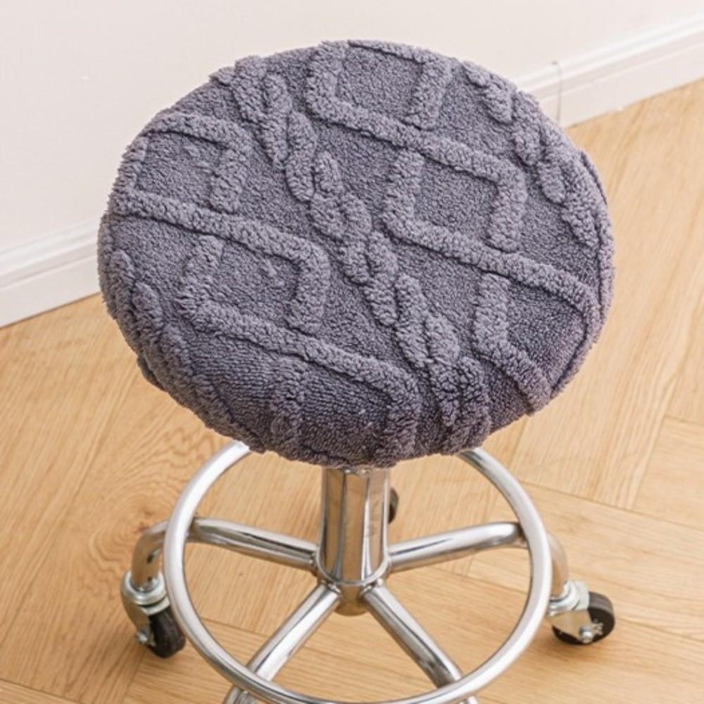 Dehnbarer Barhockerbezug Elastischer Sitz Stuhl Überzug Neu Hockerkissen Überzug